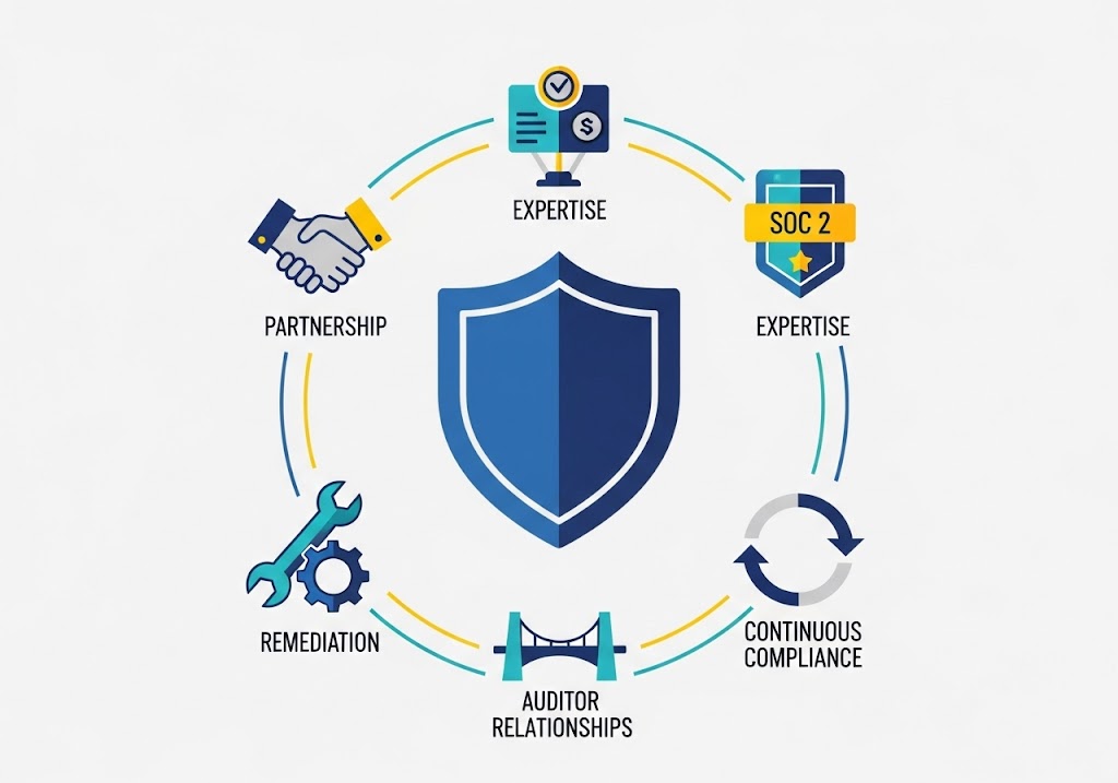 An infographic showing key questions to ask a CaaS provider